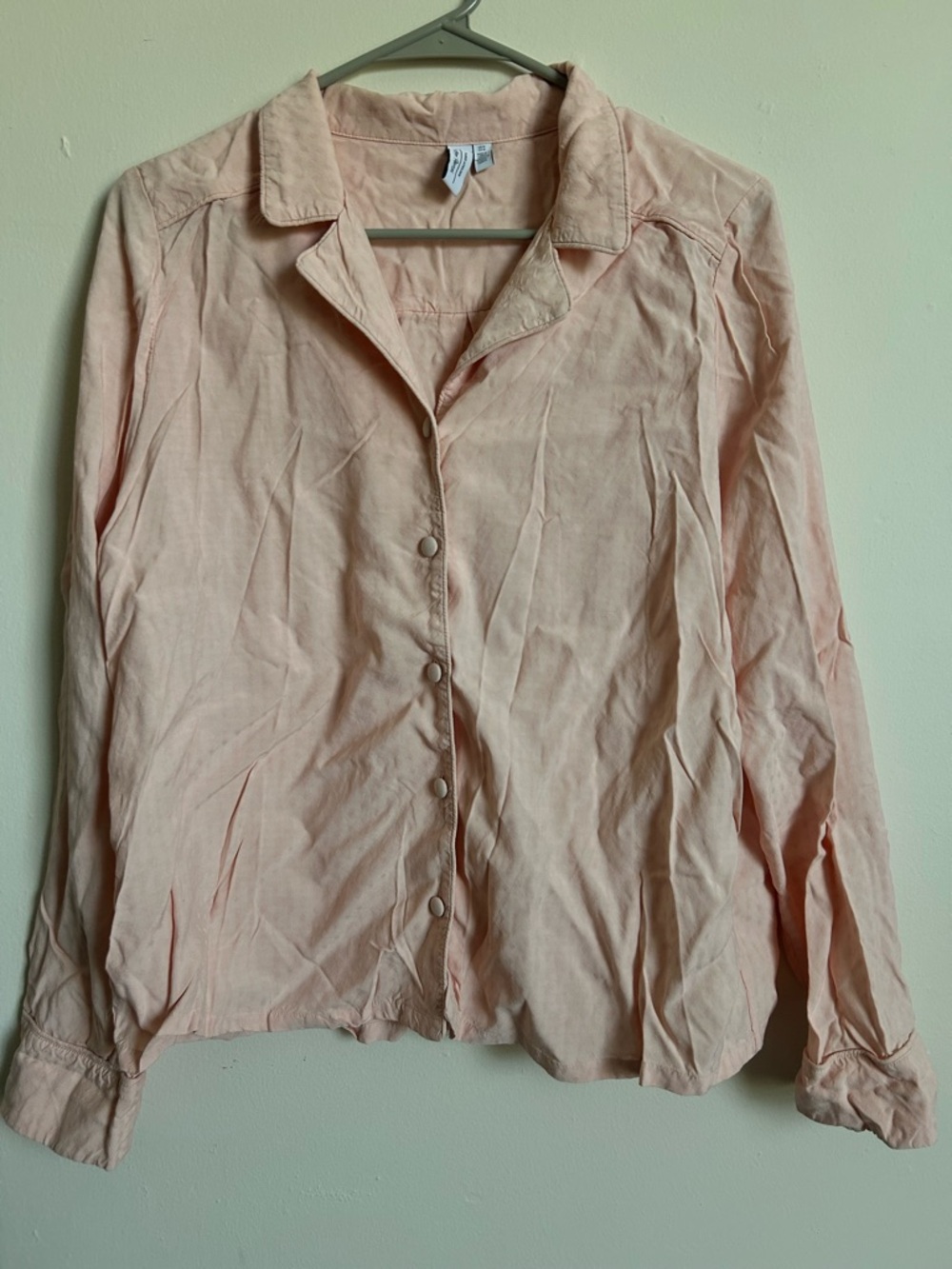 Medium & Other Stories light peach pink pajama set